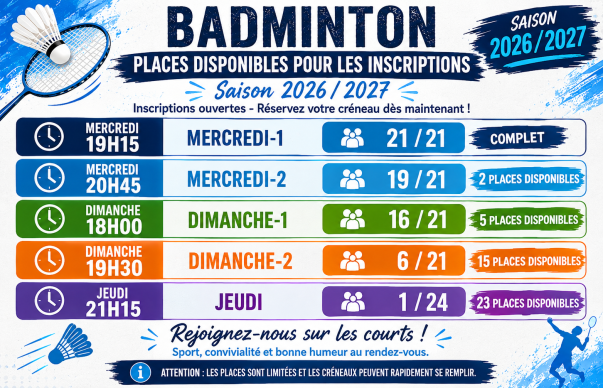 inscription 2026/2027